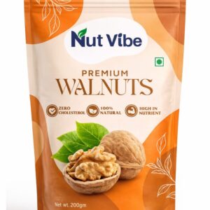 Nut Vibe Premium Natural California Walnuts (Akhrot) | Fresh & Healthy Dry Fruits